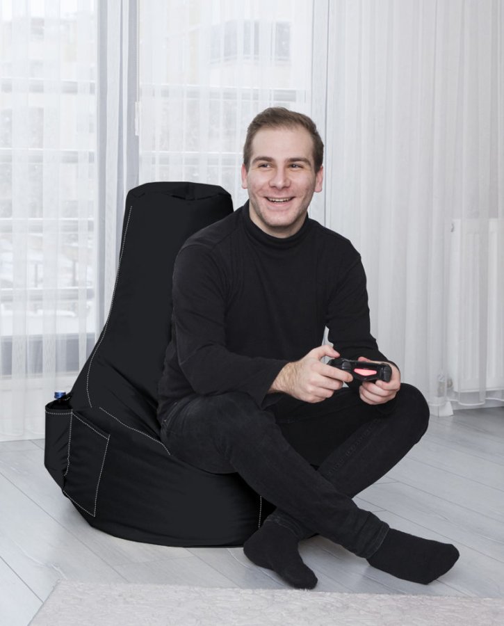 NORDVRK Eva Sport utendrs bnnestol - svart polyester