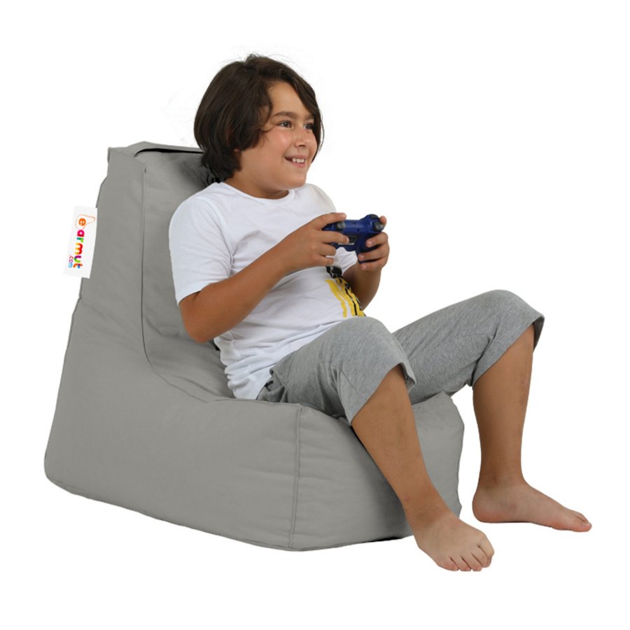 NORDVRK Bingo Kids utendrs bnnestol for barn - rykfarget polyester