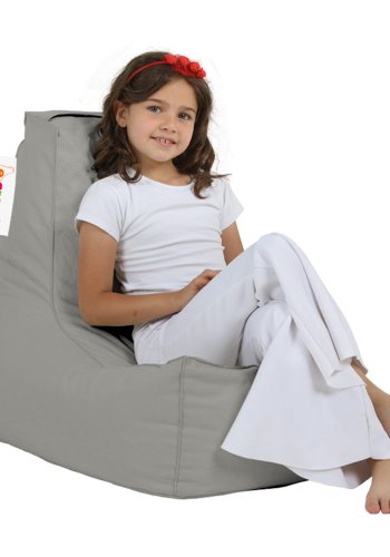 NORDVRK Bingo Kids utendrs bnnestol for barn - rykfarget polyester