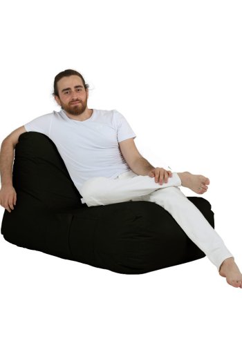 NORDVRK Trendy Comfort utendrs bnnestol - svart polyester