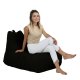 NORDVRK Trendy Comfort utendrs bnnestol - svart polyester