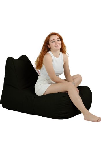 NORDVRK Trendy Comfort utendrs bnnestol - svart polyester