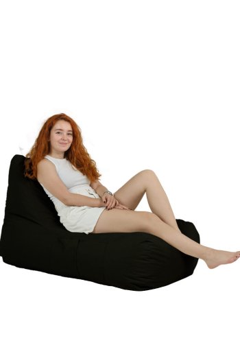 NORDVRK Trendy Comfort utendrs bnnestol - svart polyester