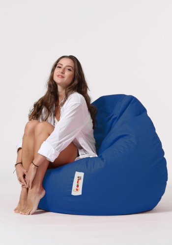 NORDVÄRK Premium XXL udendrs skkestol - bl polyester