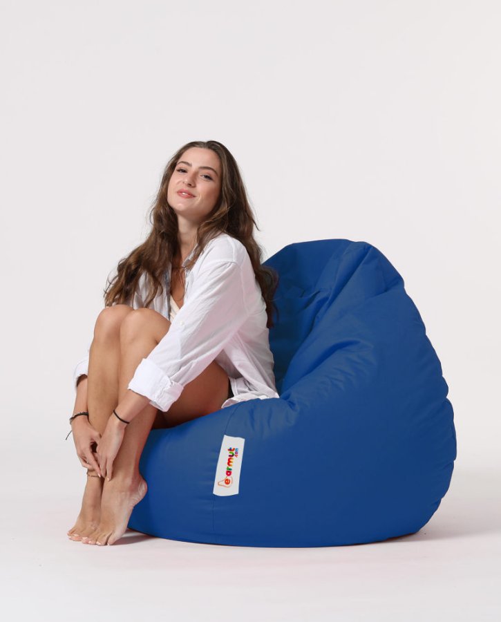 NORDVÄRK Premium XXL udendrs skkestol - bl polyester