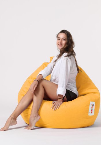 NORDVRK Premium XXL utendrs bnnepose - gul polyester