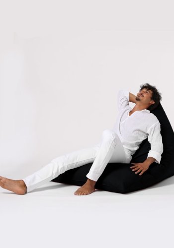 NORDVRK Pyramid utendrs bnnepose, Stor - svart polyester