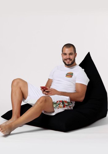 NORDVRK Pyramid utendrs bnnepose, Stor - svart polyester