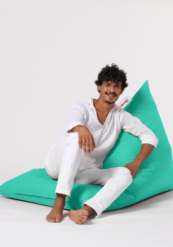 NORDVRK Pyramid utendrs bnnepose, Stor - turkis polyester