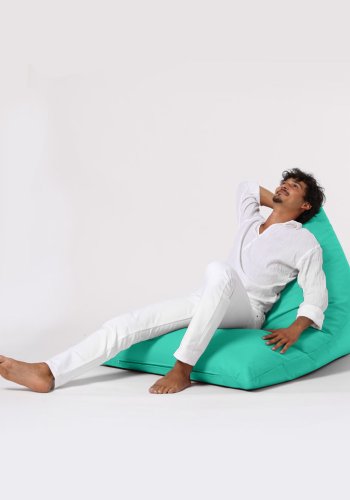 NORDVRK Pyramid utendrs bnnepose, Stor - turkis polyester