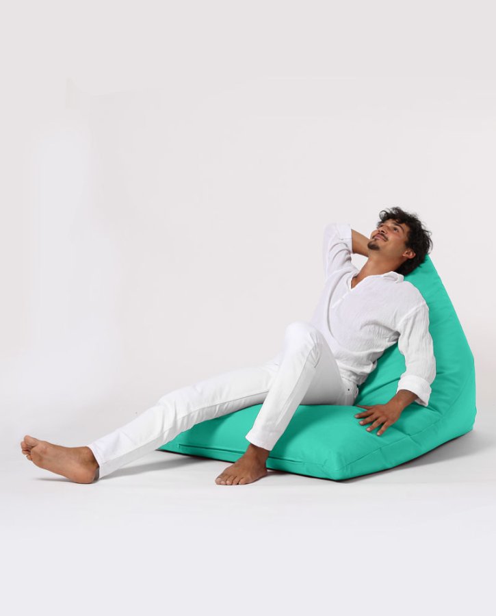 NORDVRK Pyramid utendrs bnnepose, Stor - turkis polyester