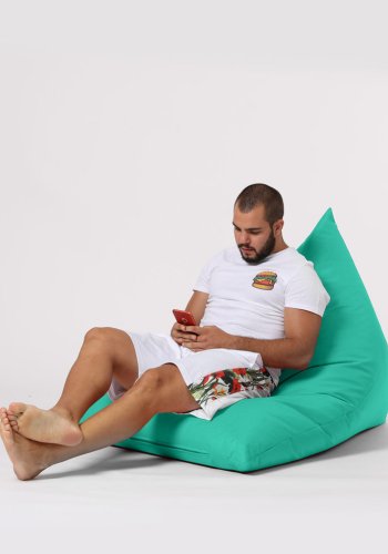 NORDVRK Pyramid utendrs bnnepose, Stor - turkis polyester