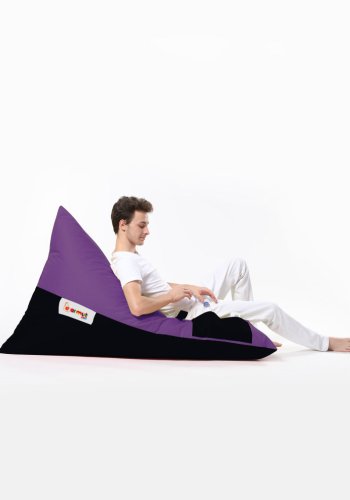 NORDVRK Pyramid utendrs bnnepose, Stor - lilla polyester