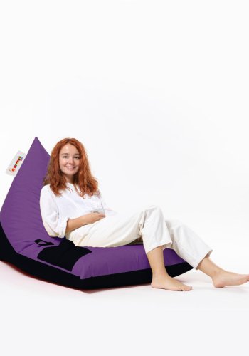 NORDVRK Pyramid utendrs bnnepose, Stor - lilla polyester