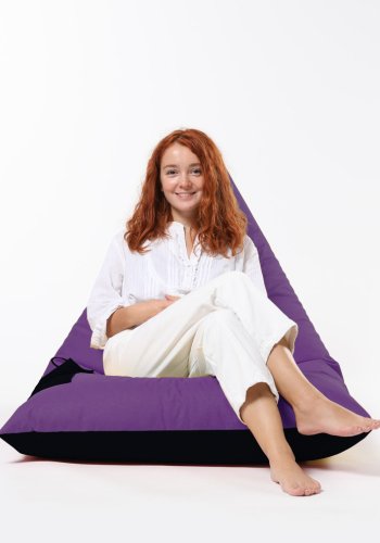 NORDVRK Pyramid utendrs bnnepose, Stor - lilla polyester