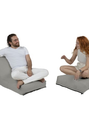 NORDVRK Siesta utendrs bnnepose/solseng, sammenleggbar/uttrekkbar, rektangulr - rykfarget polyester