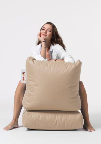 NORDVÄRK Siesta udendrs skkestol/liggestol, foldbar/forlngelse, rektangulr - mink polyester