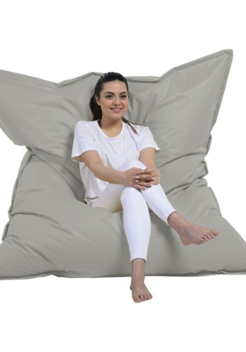 NORDVRK Stor utendrs bnnepose, rektangulr - rykfarget polyester (140x180)