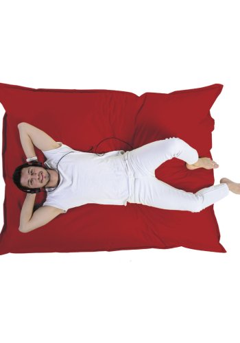 NORDVÄRK Giant utendrs bnnepose, rektangulr - rd polyester (140x180)