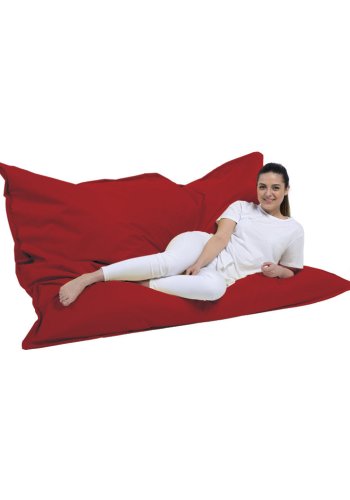 NORDVÄRK Giant utendrs bnnepose, rektangulr - rd polyester (140x180)