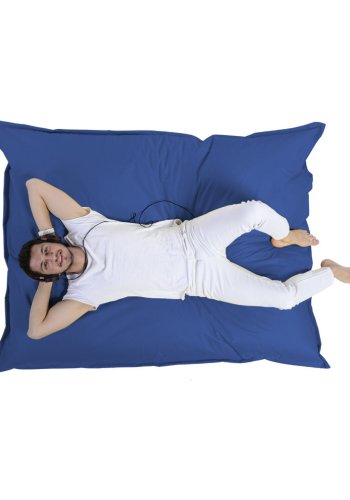 NORDVRK Stor utendrs bnnepose, rektangulr - bl polyester (140x180)