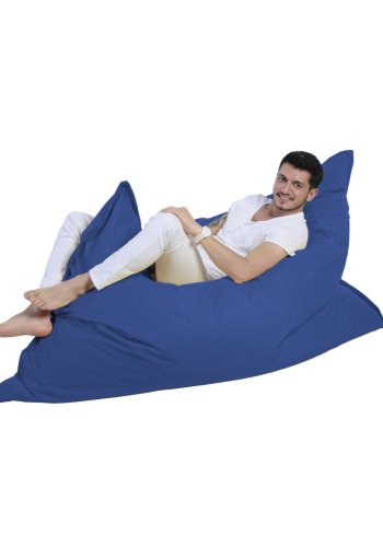 NORDVRK Stor utendrs bnnepose, rektangulr - bl polyester (140x180)