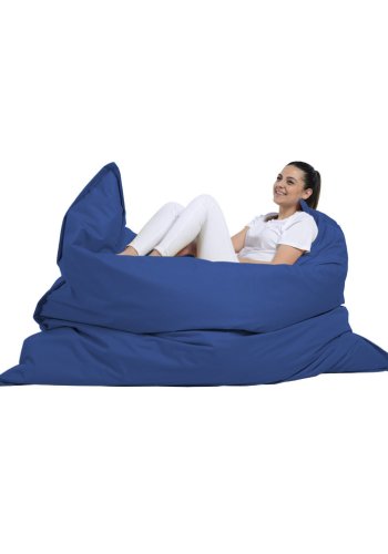 NORDVRK Stor utendrs bnnepose, rektangulr - bl polyester (140x180)