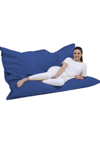 NORDVRK Stor utendrs bnnepose, rektangulr - bl polyester (140x180)