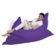 NORDVÄRK Kjempestor utendrs saccosekk, rektangulr - lilla polyester (140x180)
