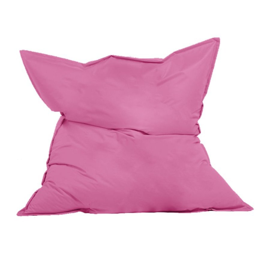NORDVÄRK Kjempestor utendrs saccosekk - rosa polyester (140x180)