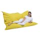 NORDVÄRK Kjempestor utendrs saccosekk, rektangulr - gul polyester (140x180)