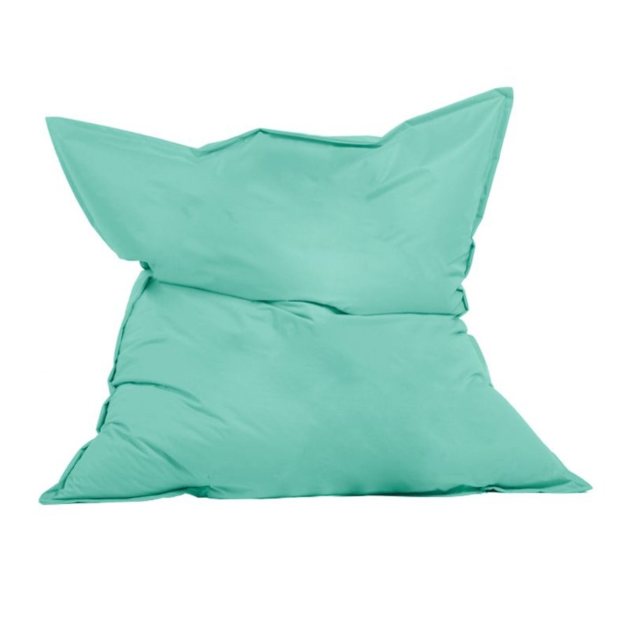 NORDVRK Kjempestor utendrs saccosekk, rektangulr - turkis polyester (140x180)