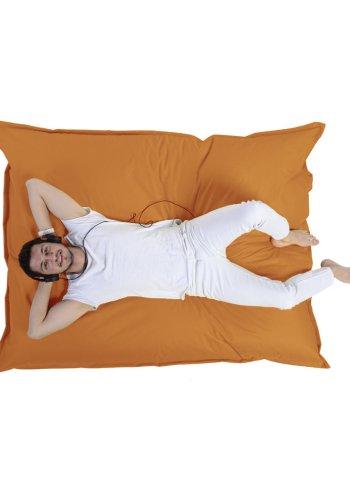 NORDVÄRK Giant utendrs bnnepose, rektangulr - oransje polyester (140x180)