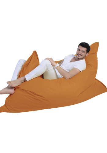 NORDVÄRK Giant utendrs bnnepose, rektangulr - oransje polyester (140x180)