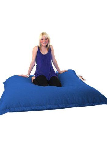 NORDVÄRK utendrs Cushion bnnepose - bl polyester (100x100)