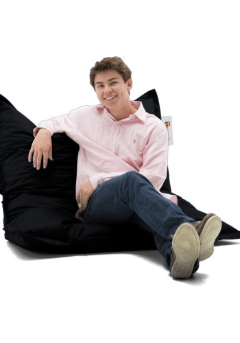 NORDVÄRK utendrs Cushion bnnepose - svart polyester (100x100)