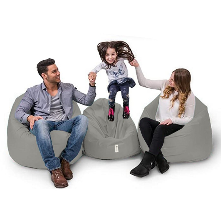 NORDVRK utendrs bnnepose, rund - rykfarget polyester (100)