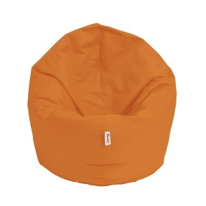 NORDVÄRK udendrs skkestol, rund - orange polyester (100)