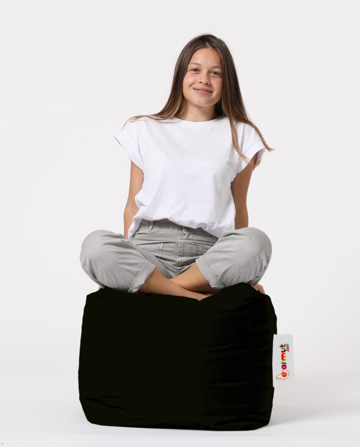 NORDVÄRK Firkantet utendrs bnnepose - svart polyester