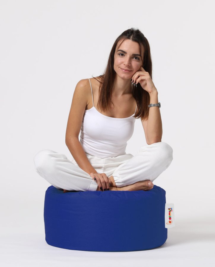 NORDVÄRK Rund utendrs bnnepose - bl polyester