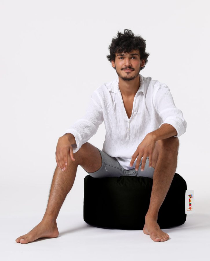 NORDVÄRK Rund utendrs bnnepose - svart polyester