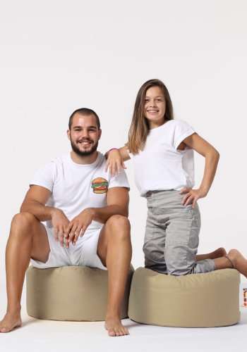 NORDVÄRK Rund utendrs bnnepose - mink polyester