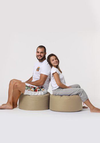 NORDVÄRK Rund utendrs bnnepose - mink polyester