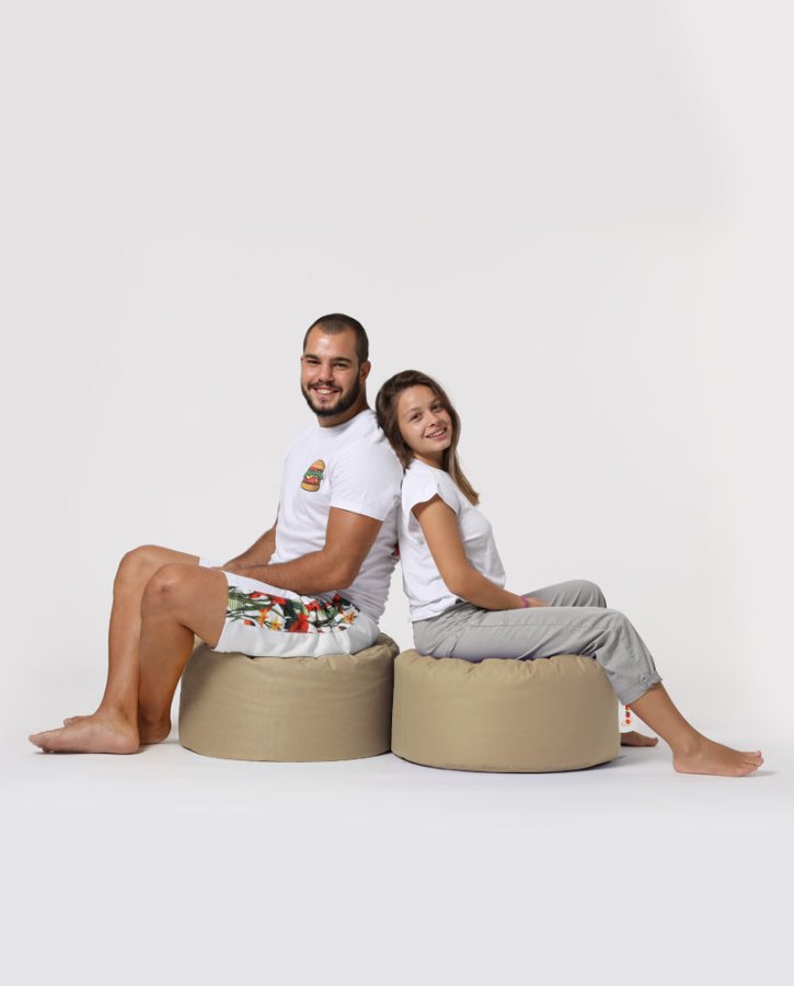 NORDVÄRK Rund utendrs bnnepose - mink polyester