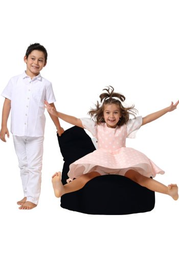 NORDVÄRK Baton utendrs bnnepose for barn - svart polyester