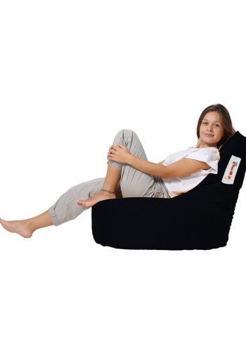 NORDVÄRK Baton utendrs bnnepose for barn - svart polyester