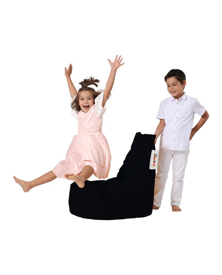 NORDVÄRK Baton utendrs bnnepose for barn - svart polyester