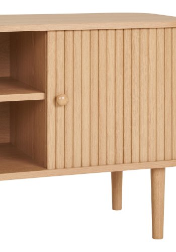 HOUSE NORDIC Nikko TV-benk - TV-benk, 2 drer, natur<br>113x40x52 cm