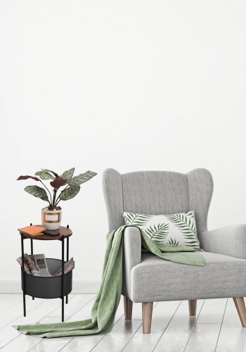 NORDVÄRK 1028 Sidebord, sortWalnut