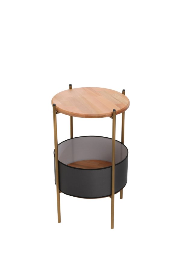 NORDVÄRK 1029 Sidebord, Sort eik